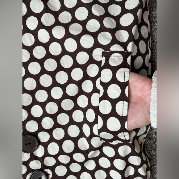 Signature by Robbie Bee women’s polka dot lightweight jacket size 8 - Picture 7 of 13